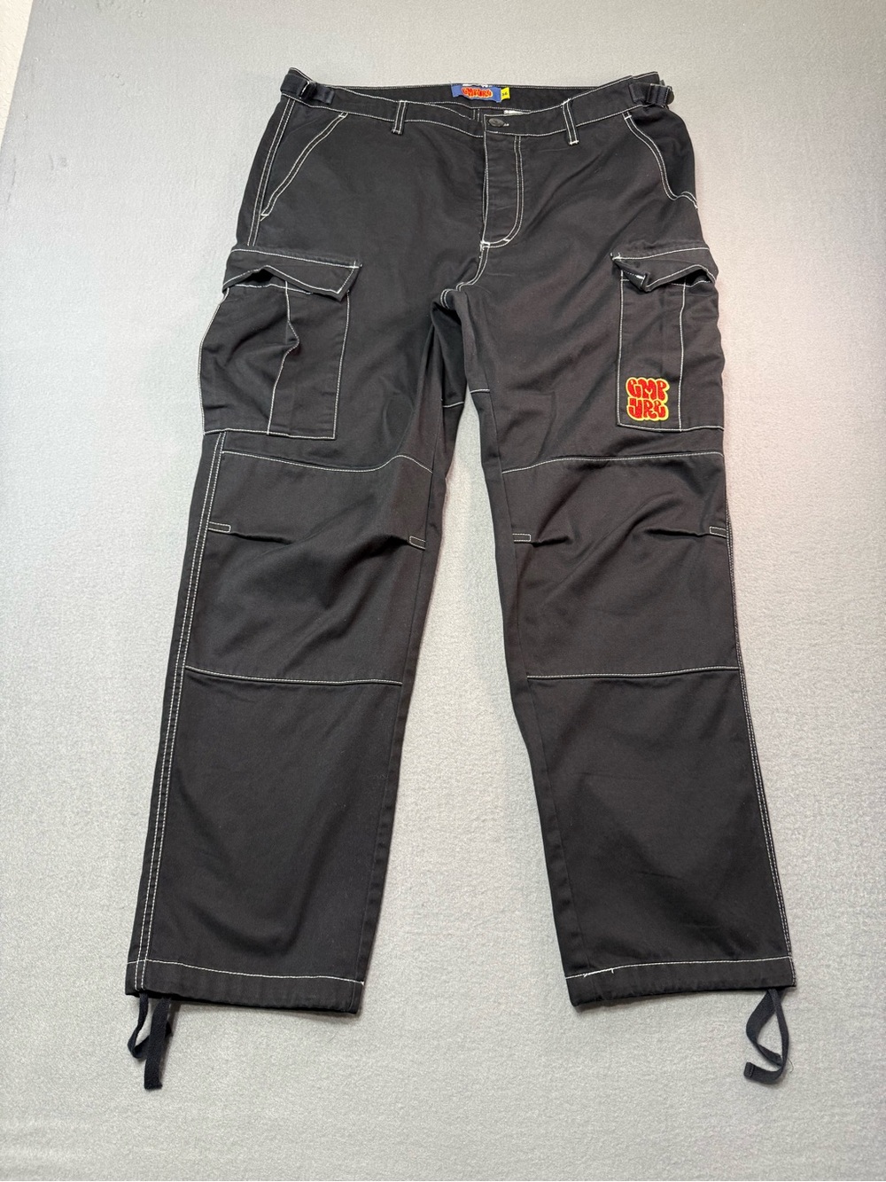 Empyre Relaxed Fit Cargo Pants Skateboarding Men’s 36W Black